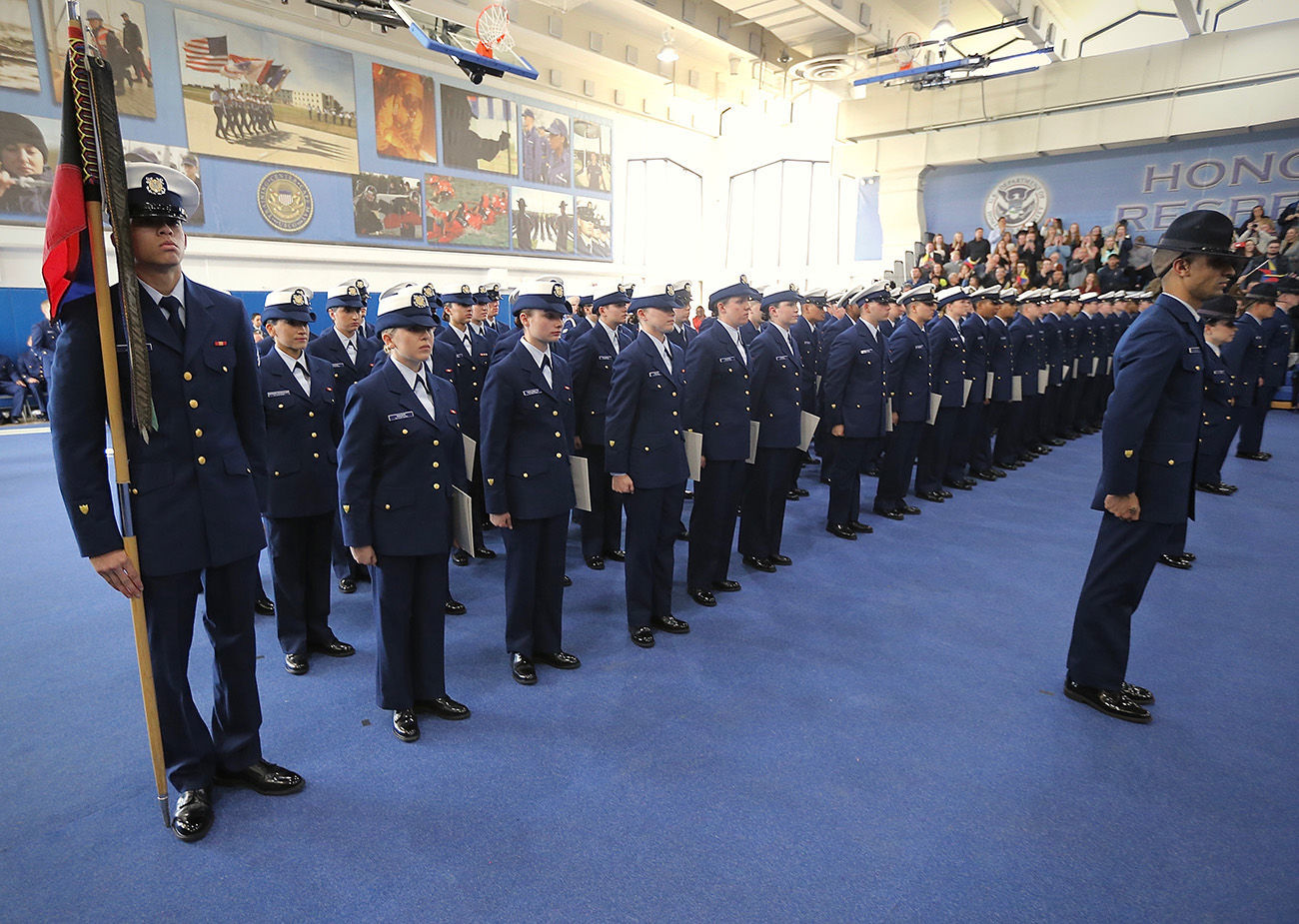 Coast Guard Graduation